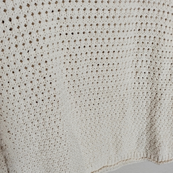 Madewell Open-Stitch Austen Pullover Sweater XS cream - Picture 3 of 7